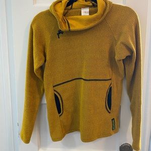 Melanzana Micro Grid Hoodie Yellow